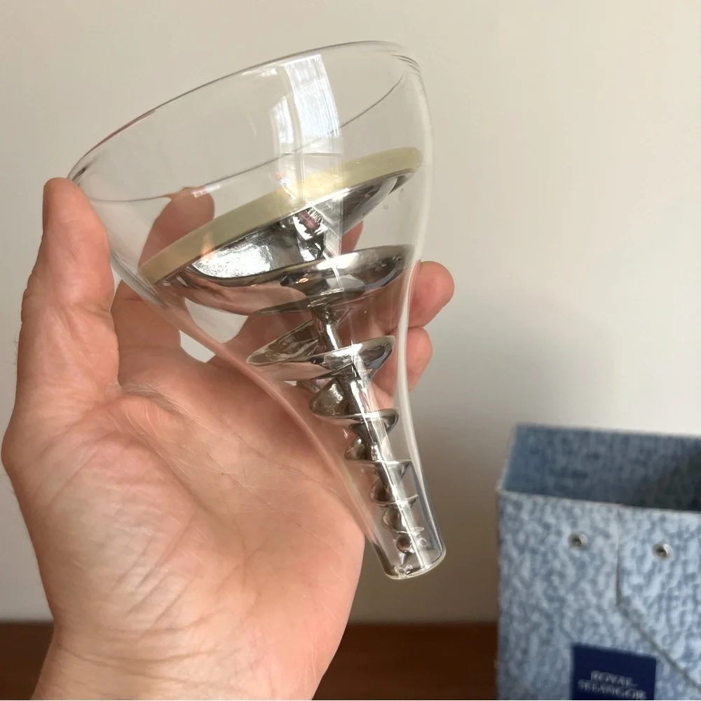 NIB Royal Selangor Archimedes Wine Aerator Funnel